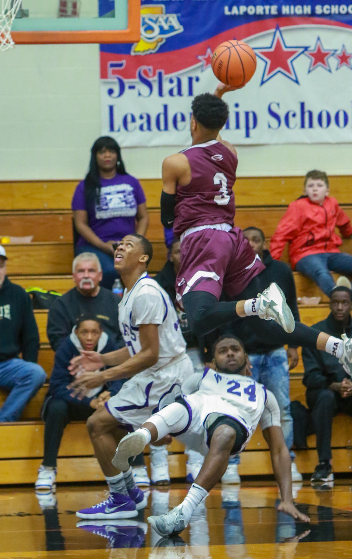 LaPorte Boys Regional Semi Final - Hammond v Culver